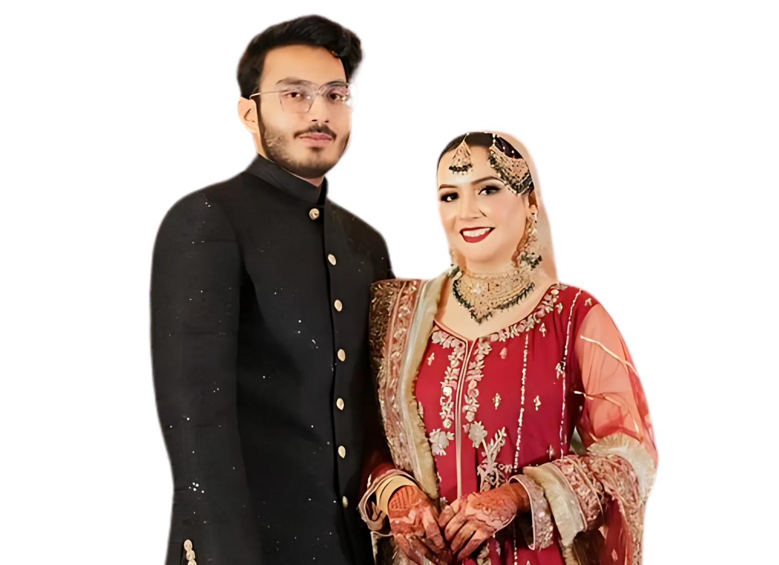 Couple representing Halal faith-guided marriage services in Dearborn for South Asian matchmaking