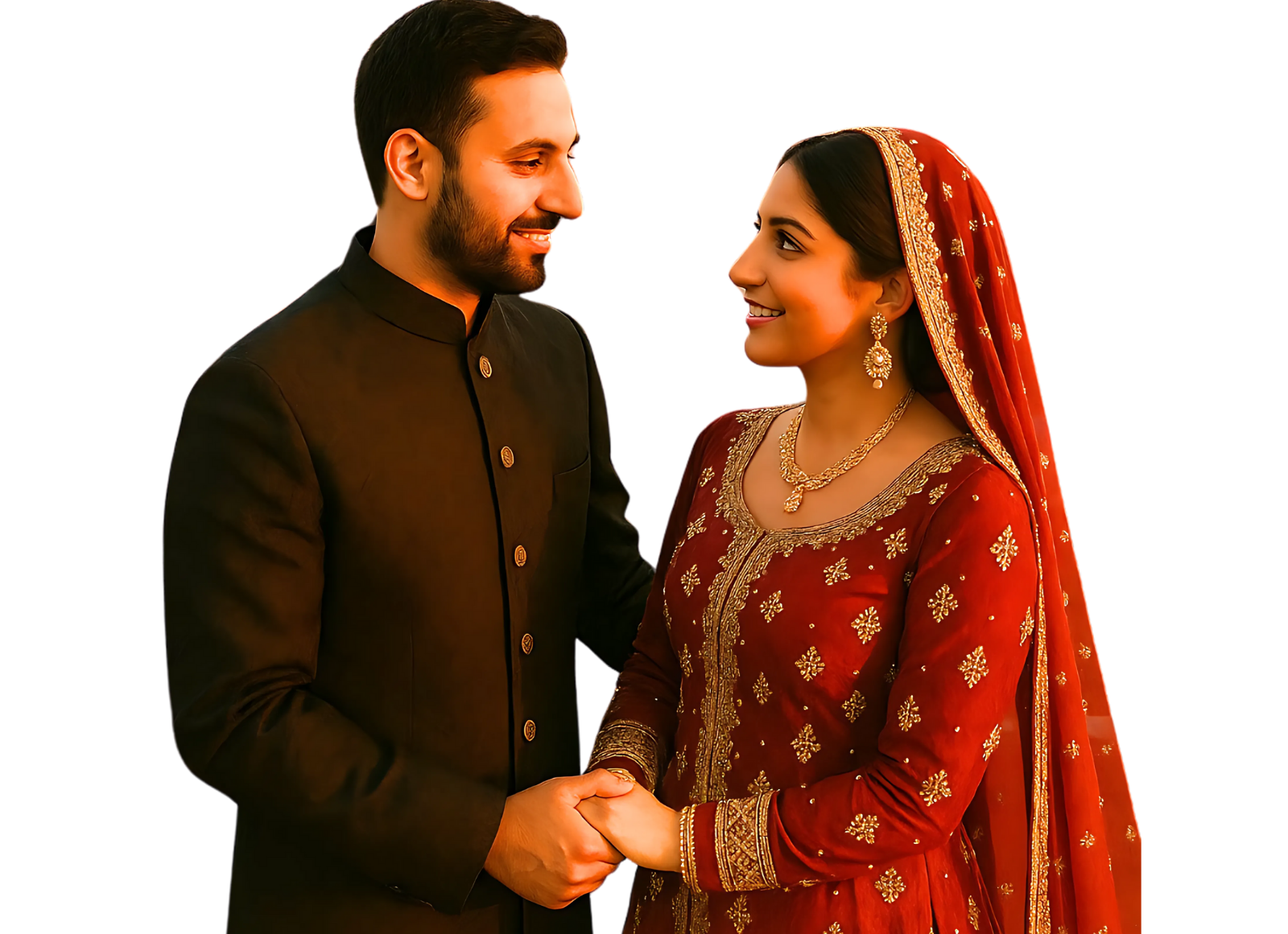 Muslim couple in Queens NY representing Nikah-focused matrimonial services rooted in faith, modesty, and Islamic values